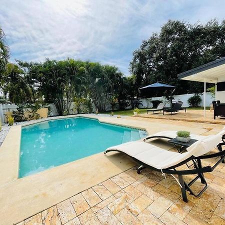 Willa Tropical Oasis House Private Pool Family Yard Fort Lauderdale Zewnętrze zdjęcie