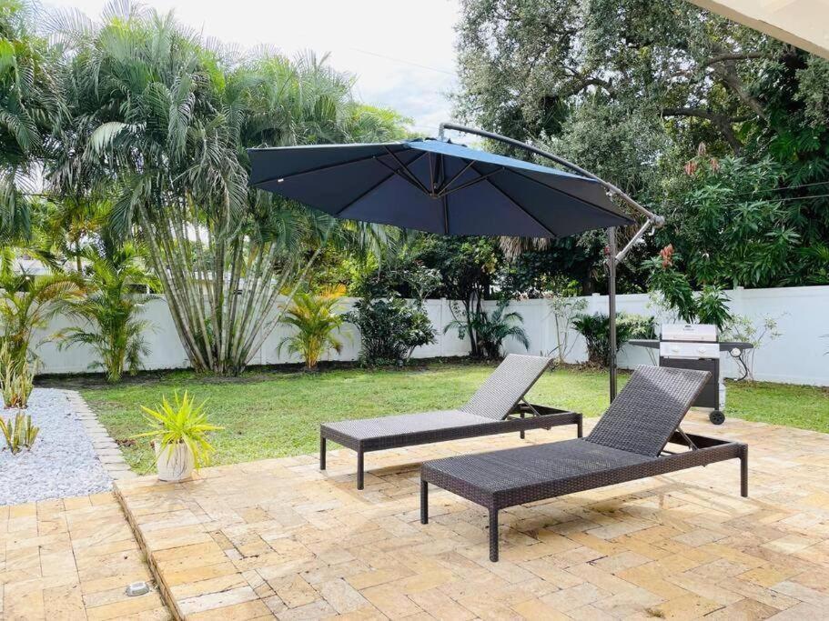 Willa Tropical Oasis House Private Pool Family Yard Fort Lauderdale Zewnętrze zdjęcie
